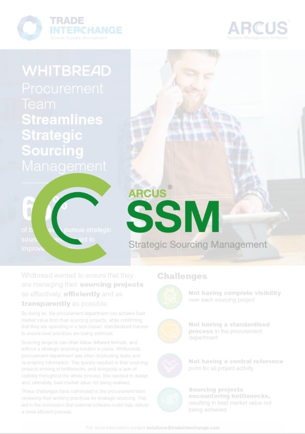 Whitbread Strategic Sourcing Management Case Study