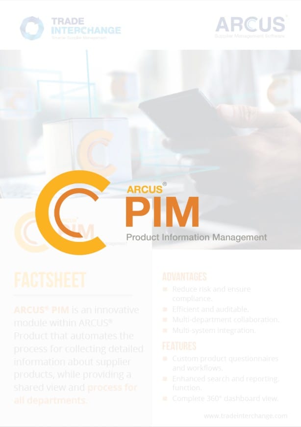 Product Information Management Factsheet