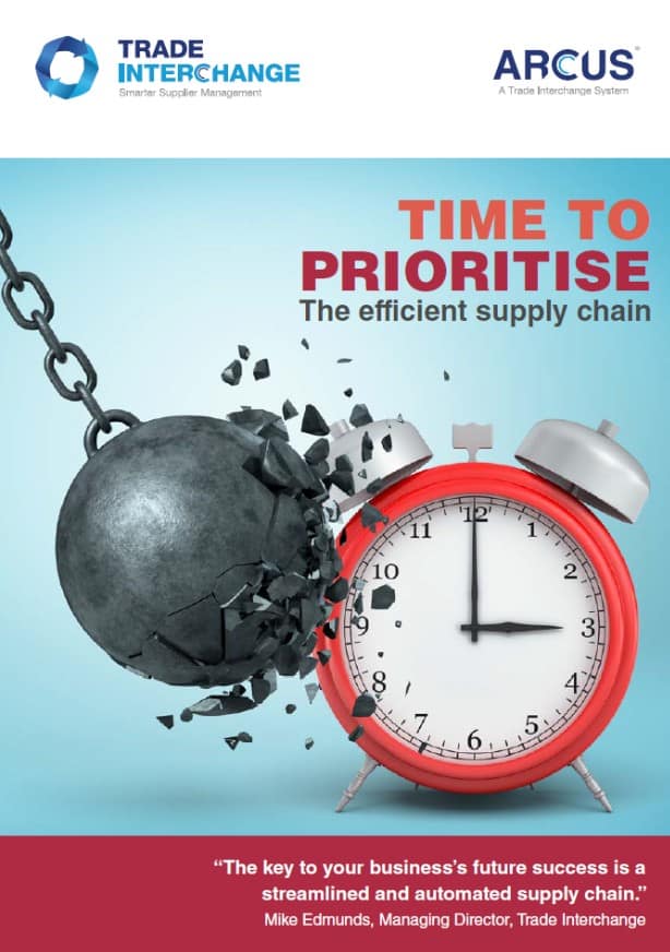 Time to prioritise - the efficient supply chain