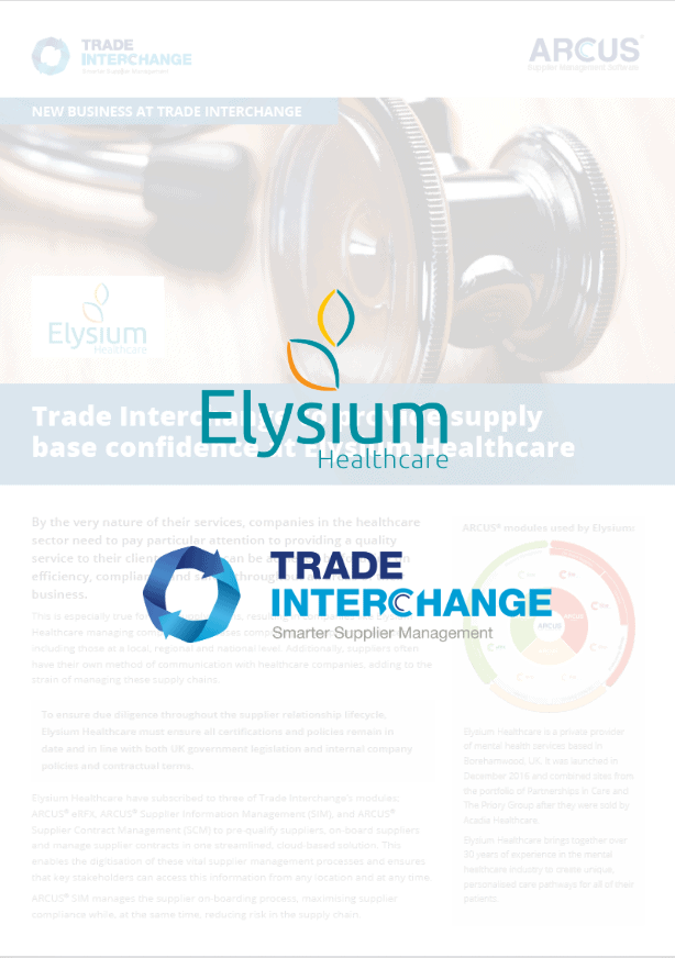Elysium Healthcare new business