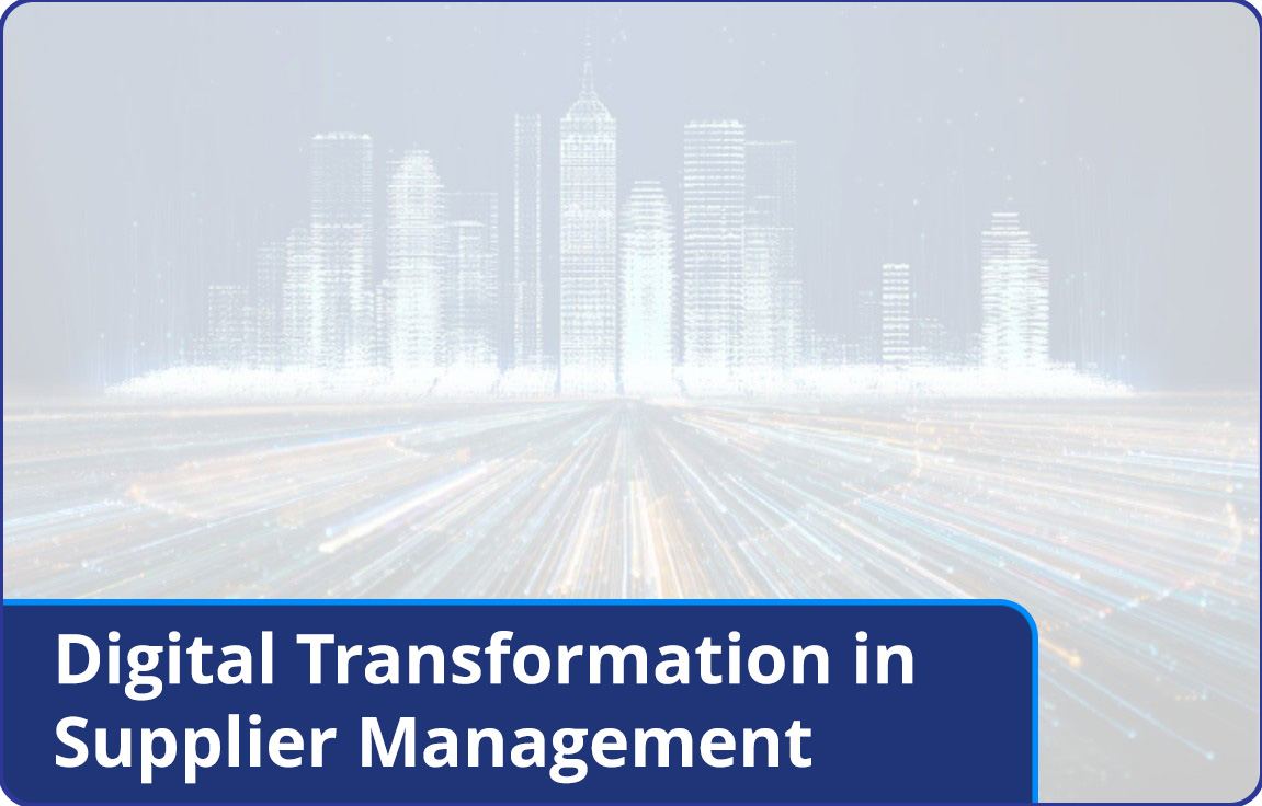 digital transformation in supplier management