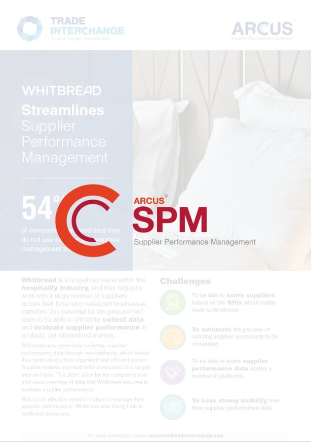 Whitbread SPM case study