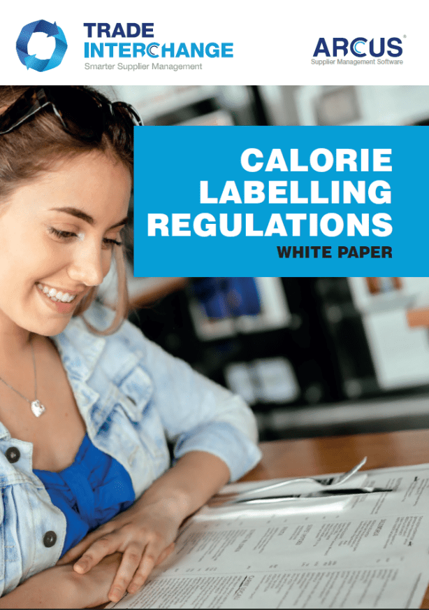 Calorie labelling regulations white paper