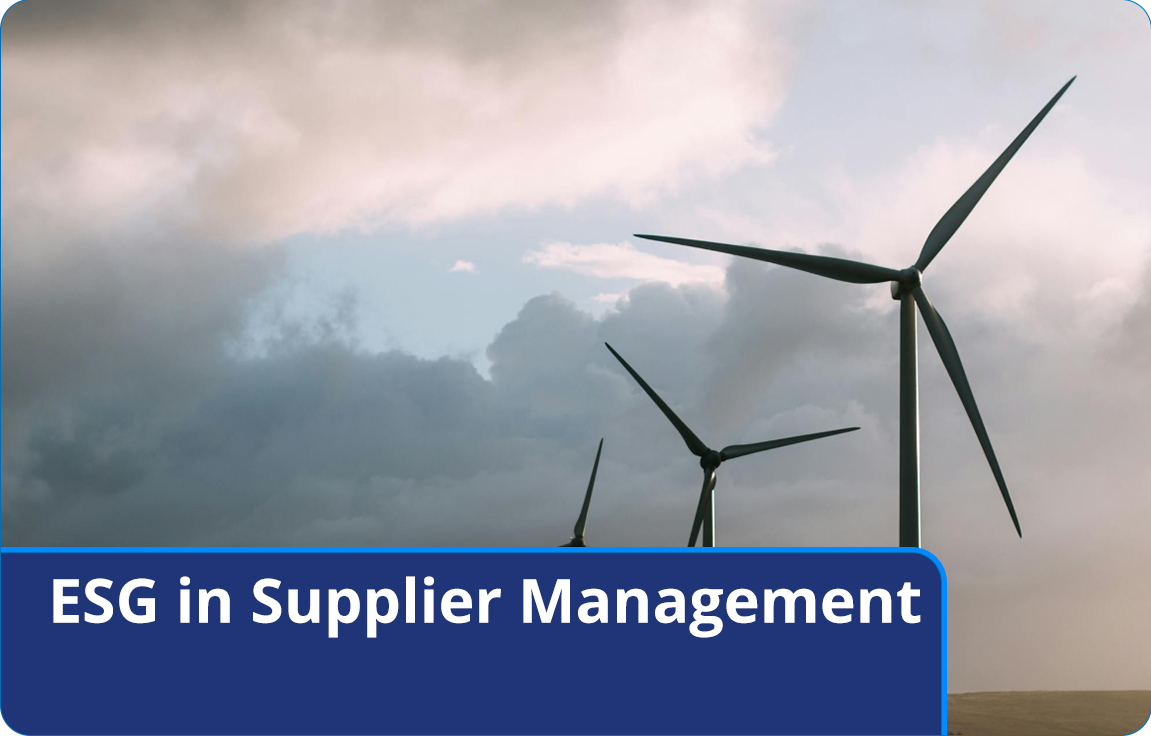 ESG in Supplier Management