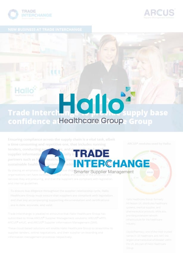 Hallo Healthcare Group New Business Document