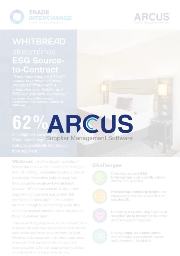 Whitbread Source-to-Contract case study